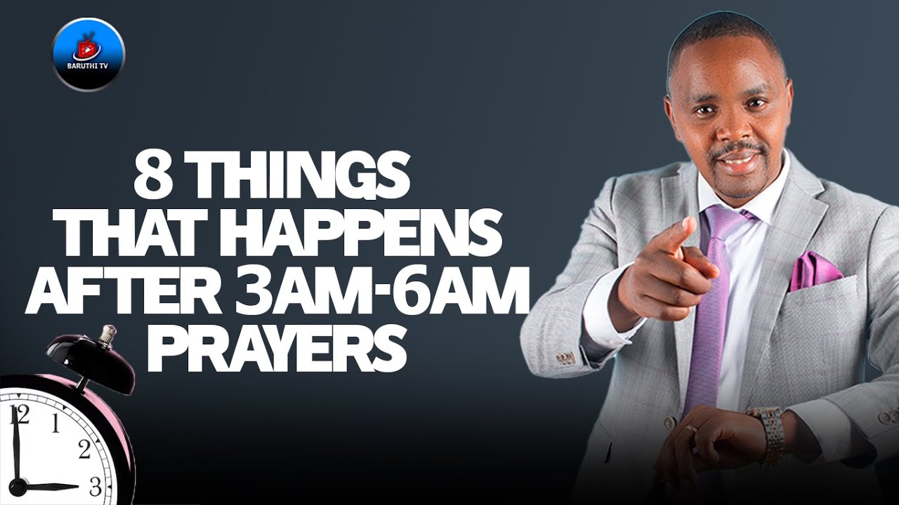 8 Things that happens after 3am-6am prayers | Rev. Cephas