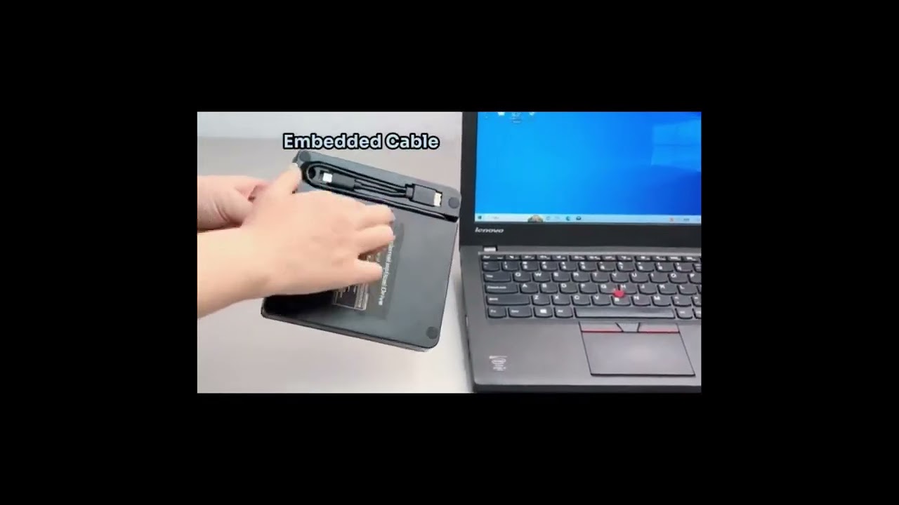 External Blu-ray Drive for Laptop PC Windows 11 10 Mac BD/CD/DVD -/+R