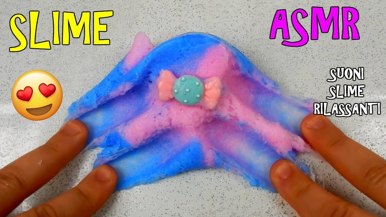 SLIME ASMR (SUONI SLIME RILASSANTI) SLIME MOST SATISFYING SOUNDS Iolanda Sweets