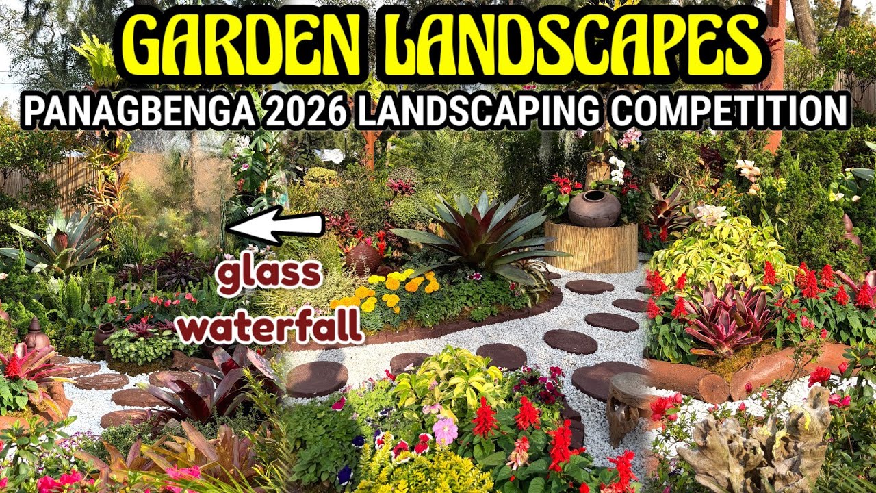 PANAGBENGA LANDSCAPES 2026 | Garden Landscapes & Carpet of Flowers Ideas Baguio Flower Festival 2026