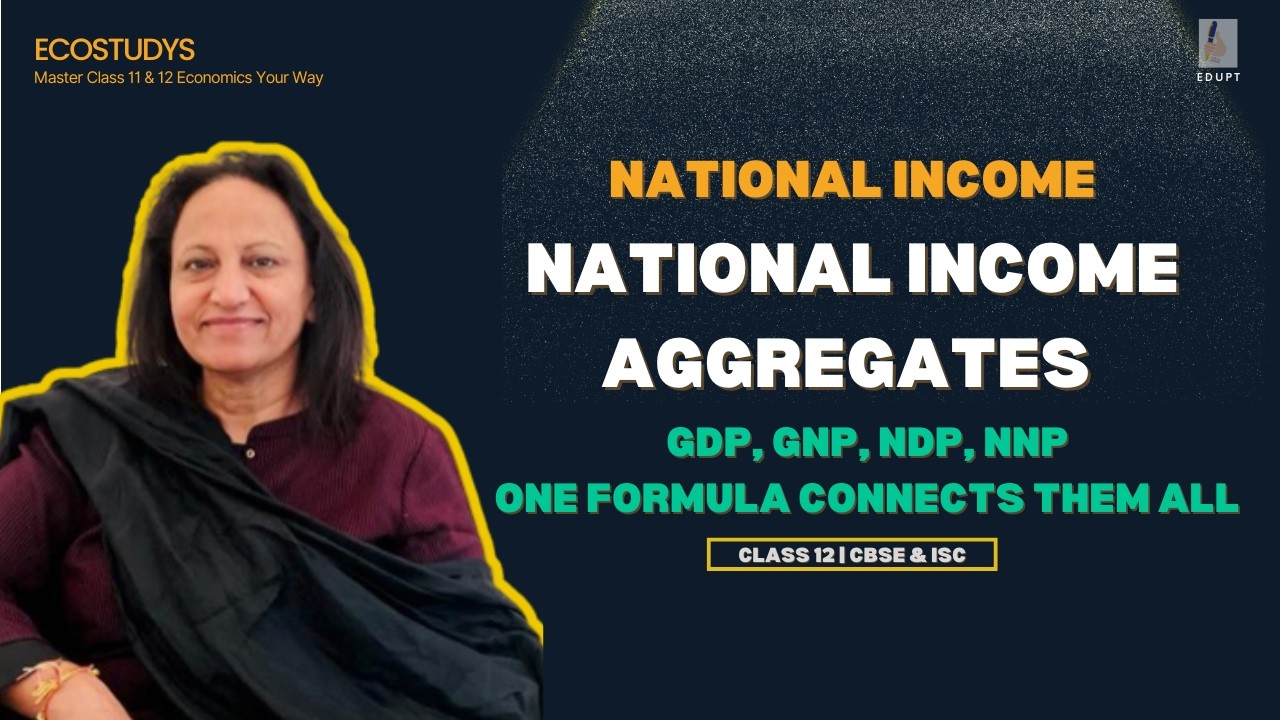 Various Aggregates of National Income | National Income Class 12 Macroeconomics (CBSE)