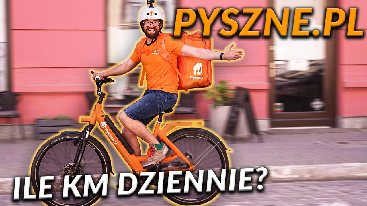 PRACA KURIERA PYSZNE PL - Ile km dziennie? Jakie zarobki? | DO ROBOTY