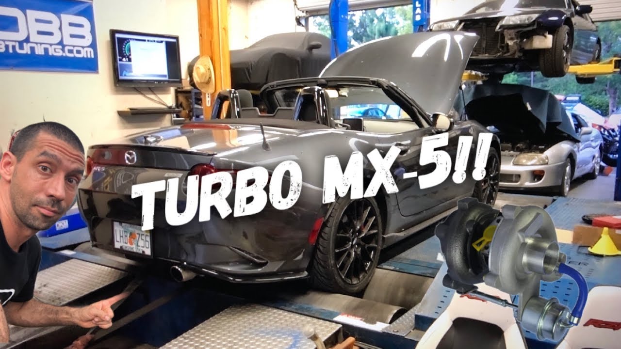 TURBO ND MIATA DYNO AND AUTOCROSS