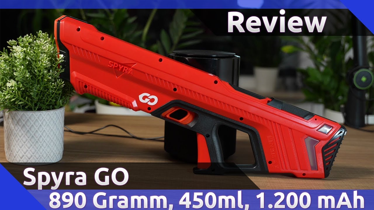 SpyraGO im Test: Die günstige elektrische Wasserpistole für junge Wasserratten! 💦🔫 Review (2024)