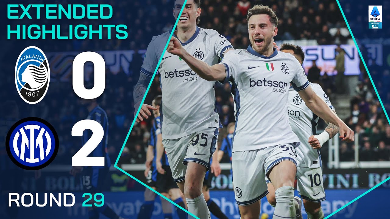 MAXI SINTESI ATALANTA-INTER 0-2 | EXTENDED HIGHLIGHTS | SERIE A ENILIVE 2024/25