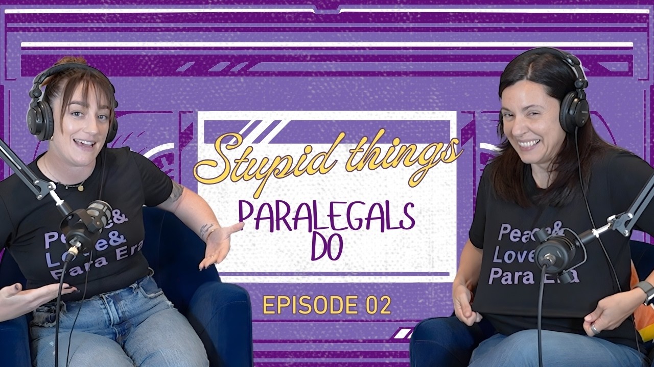 The “Stupid” Things Paralegals Do: Boundaries, Blame, and Burnout