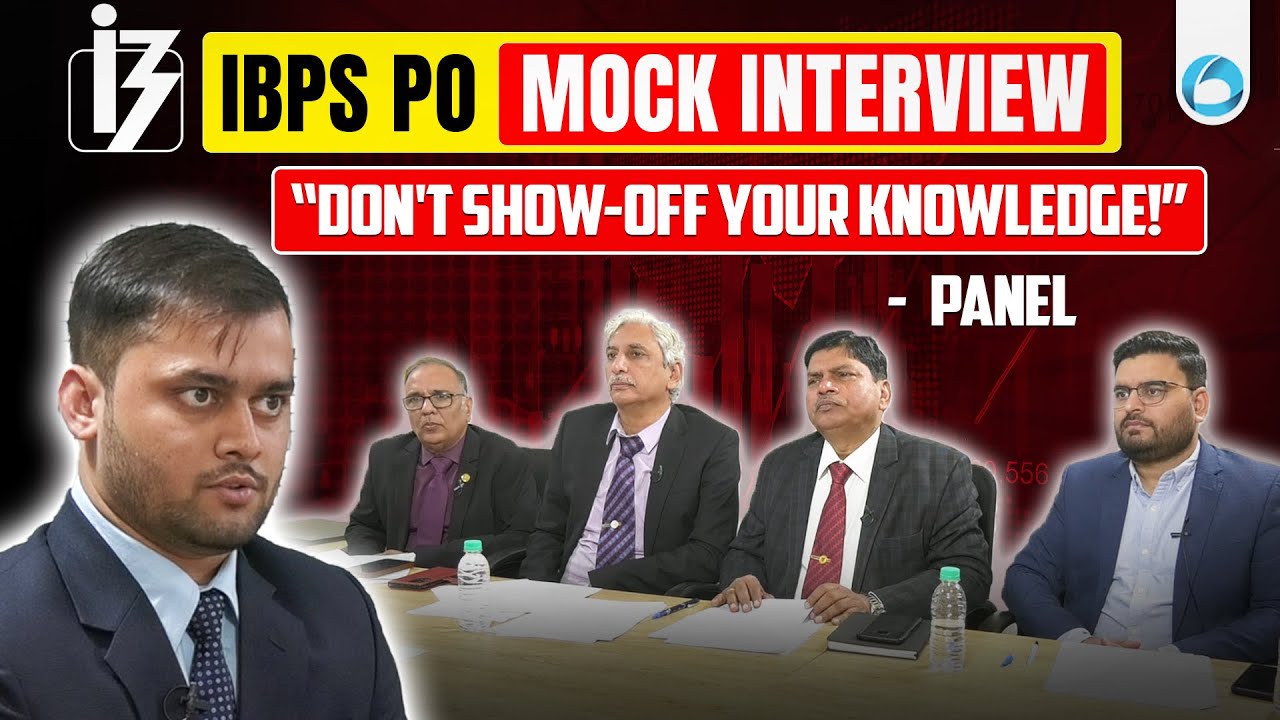 IBPS PO Mock Interview 2025 | IBPS PO 2025 Interview | with Expert Feedback By Ex IBPS Panel