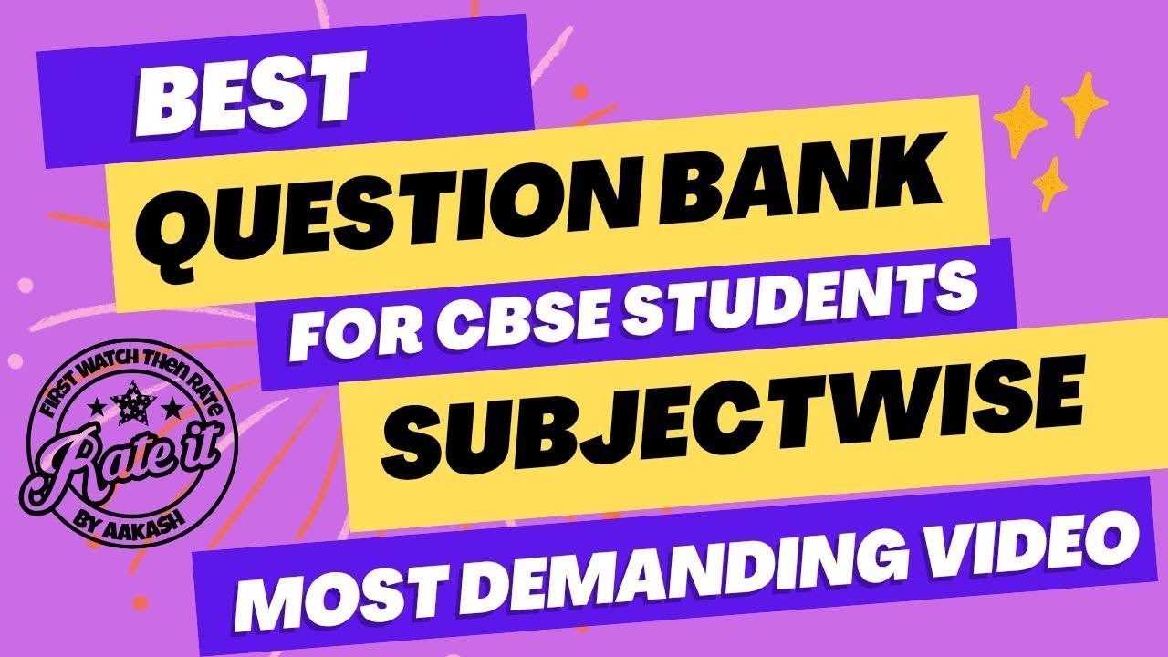 Best Question Bank For CBSE Class 12 Students | Which Question Bank is Best For CBSE Class 12