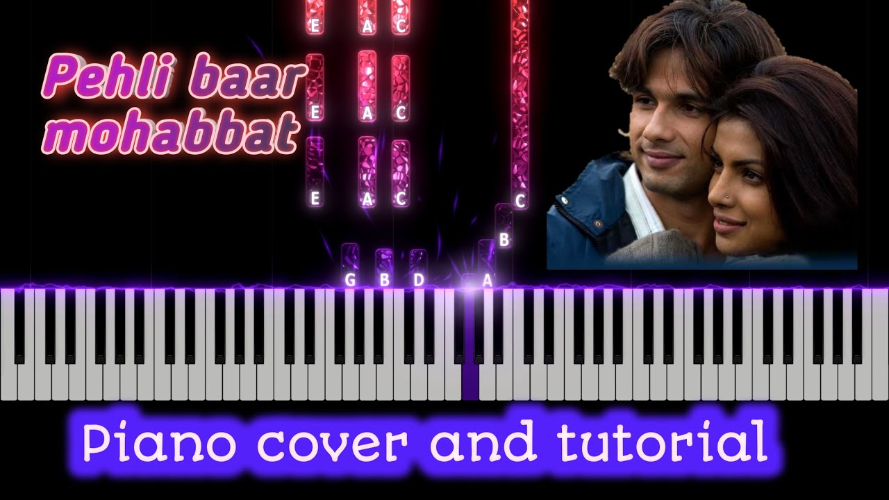 Pehli Baar Mohabbat ki hai/Kaminey/SLOW and EASY Piano Tutorial and Cover