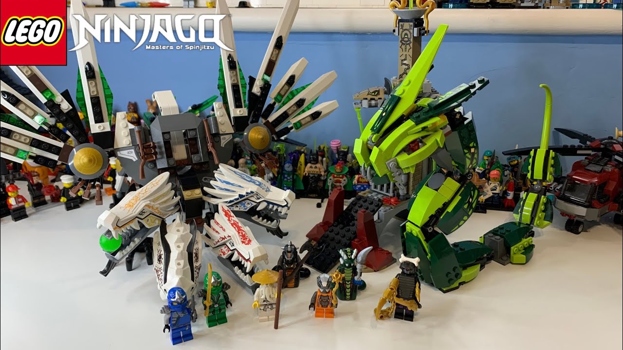 LEGO Ninjago 9450 Epic Dragon Battle Review