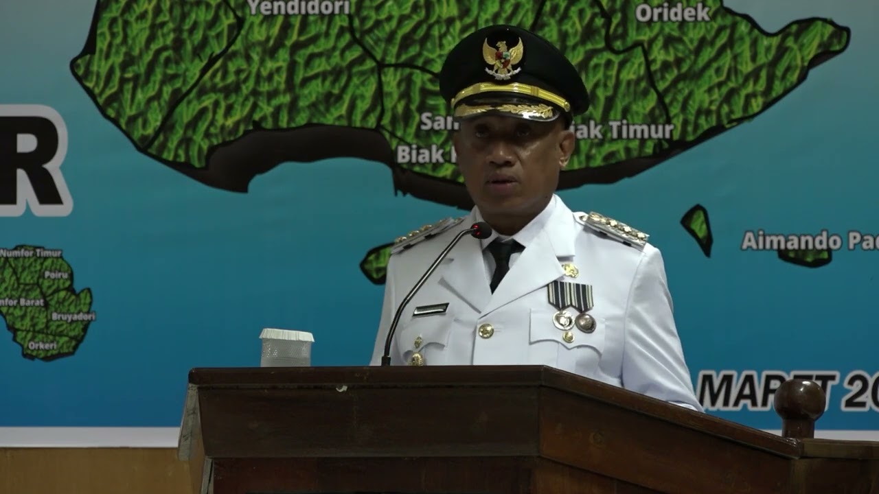 BEGINI VISI MISI 5 TAHUN BUPATI BIAK NUMFOR MARKUS & JIMMY PERIODE 2025 - 2030