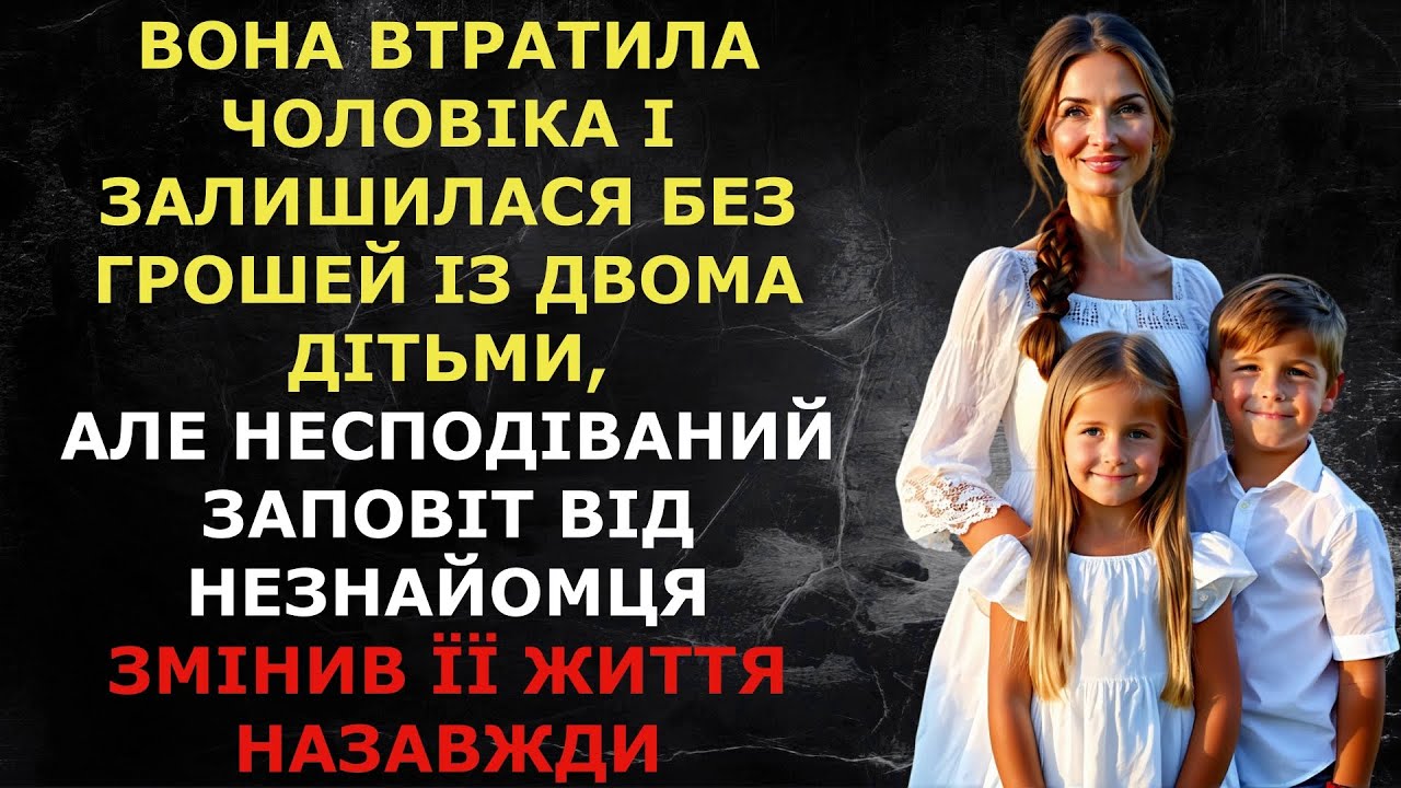 Вона втратила чоловіка й залишилася без грошей з двома дітьми | Історія з Життя