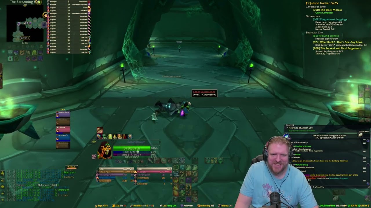 WoW Burning Crusade Anniversary 60-70 Leveling Warlock PoV Session Three 2-8-2026 (Part 3)