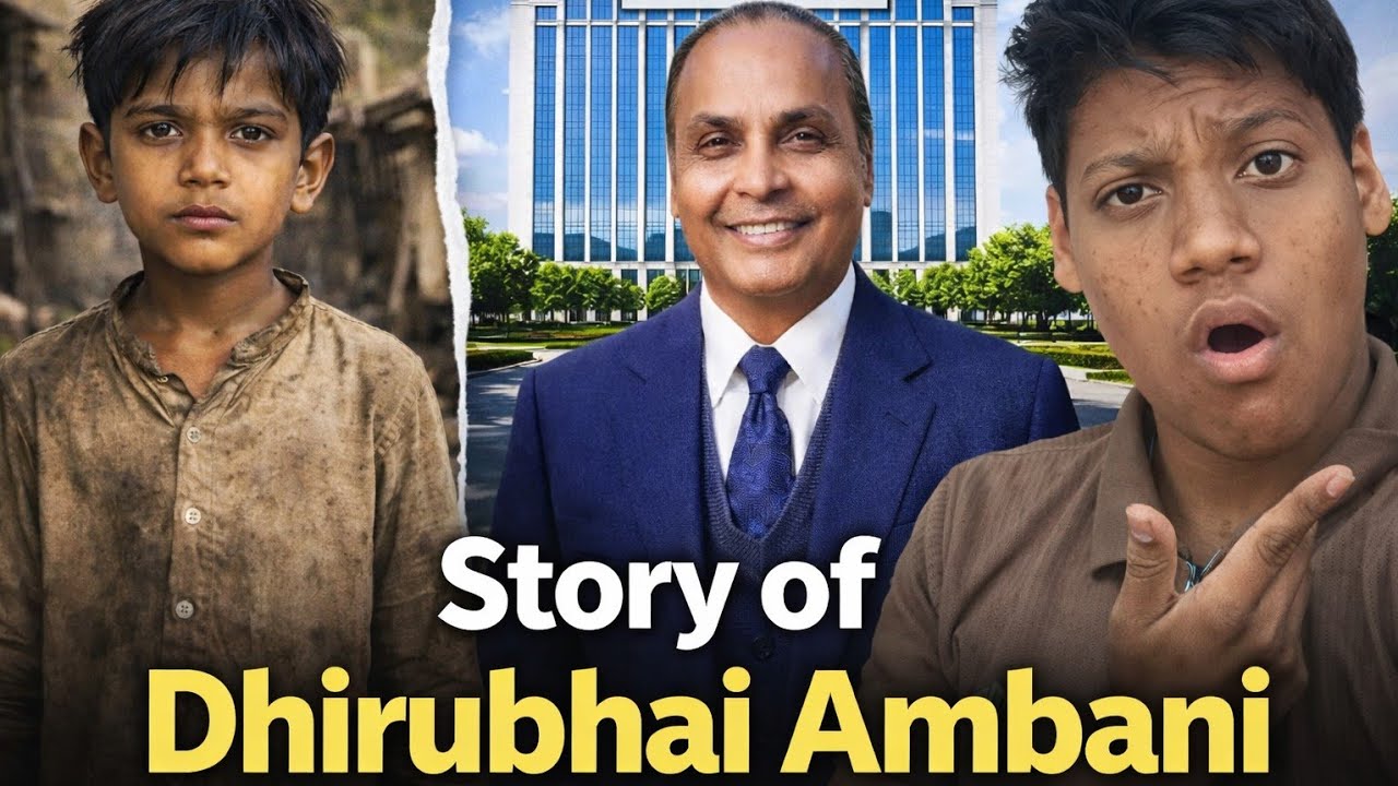 Story of Dhirubhai Ambani | From Poor Boy to Business Legend 🔥