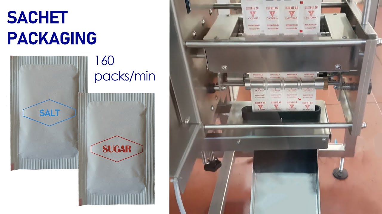 AV-44EP - Sugar sachets packaging | Опаковане на пакетчета захар