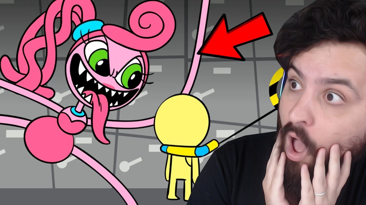 NOVAS E MELHORES ANIMAÇÕES DA MOMMY LONG LEGS EM POPPY PLAYTIME 2 !! - NightExtreme