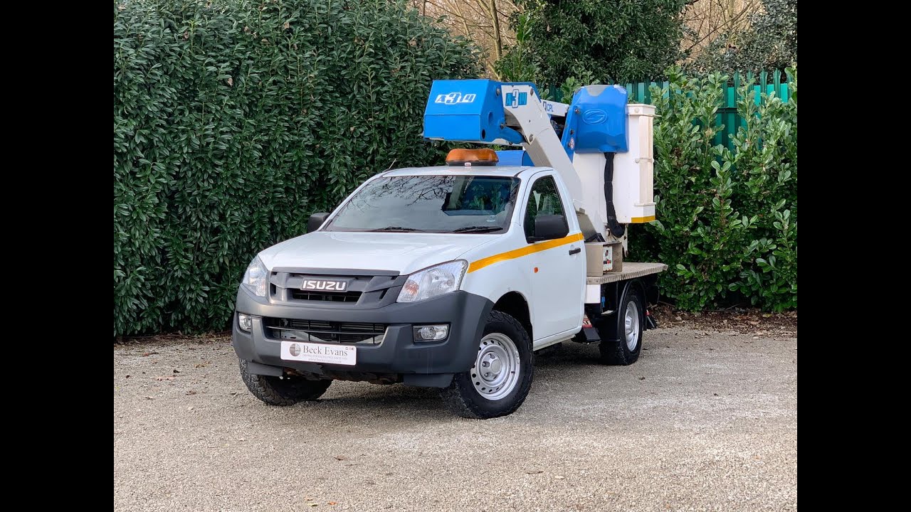 ISUZU D-MAX 2.5 TD SCB 164 BHP CHERRY PICKER