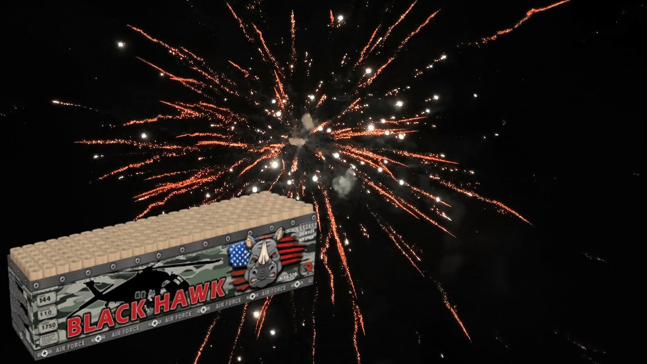 China Red Black Hawk - Silvester 2025