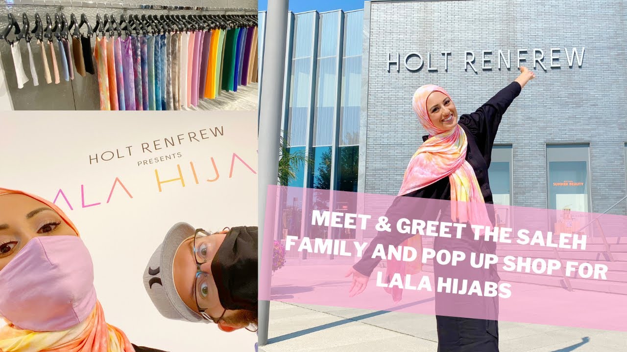 MEET & GREET THE SALEH FAMILY & POP UP SHOP FOR LALA HIJABS
