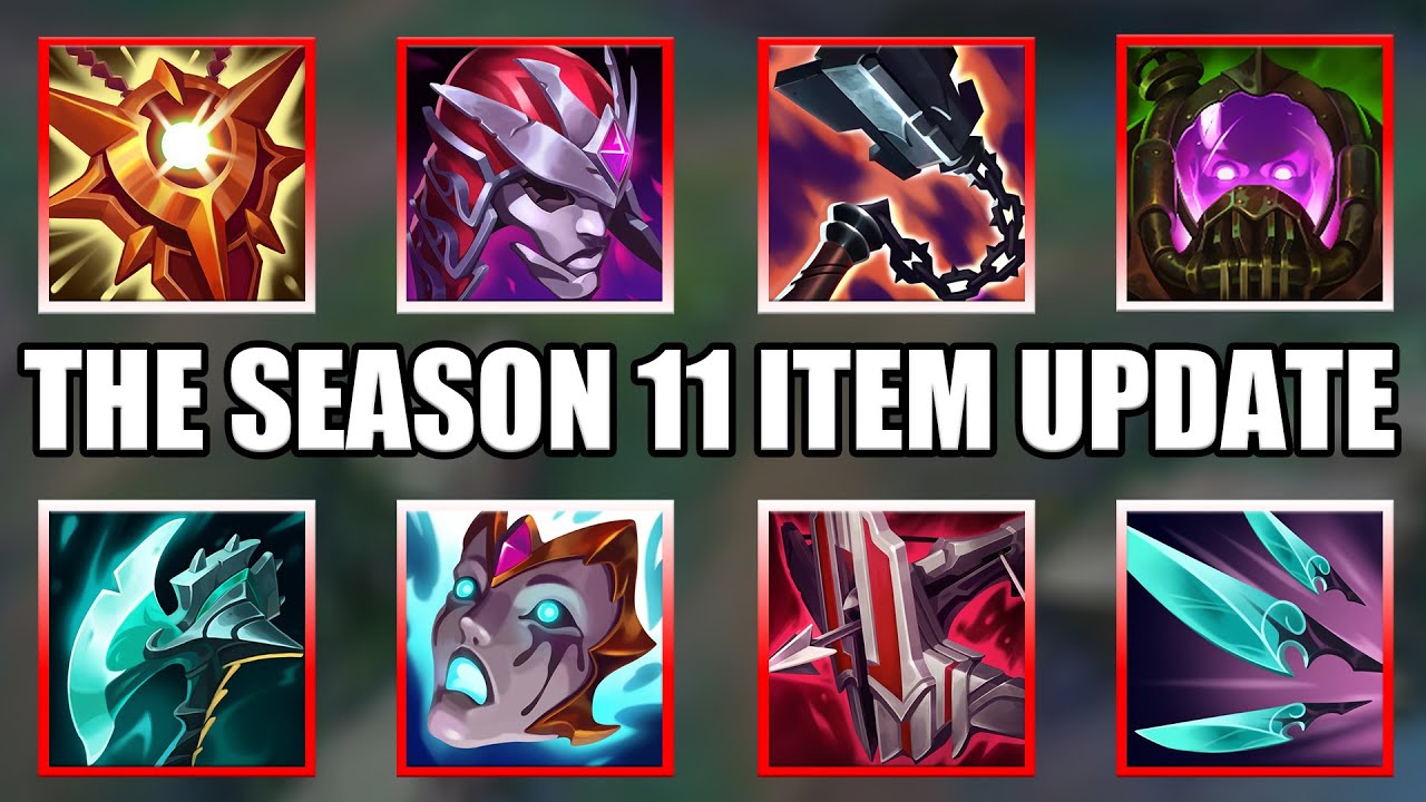 ОБНОВЛЕНИЕ ПРЕДМЕТОВ 11 СЕЗОНА! СОВЕТЫ И МОЕ МНЕНИЕ О НОВЫХ ПРЕДМЕТАХ! - League of Legends