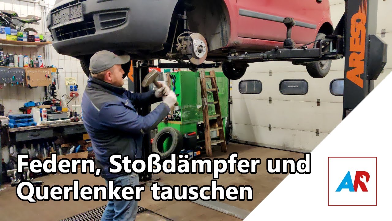Federn, Stoßdämpfer und Querlenker wechseln bei Denis' Panda | Fiat Panda Typ 169