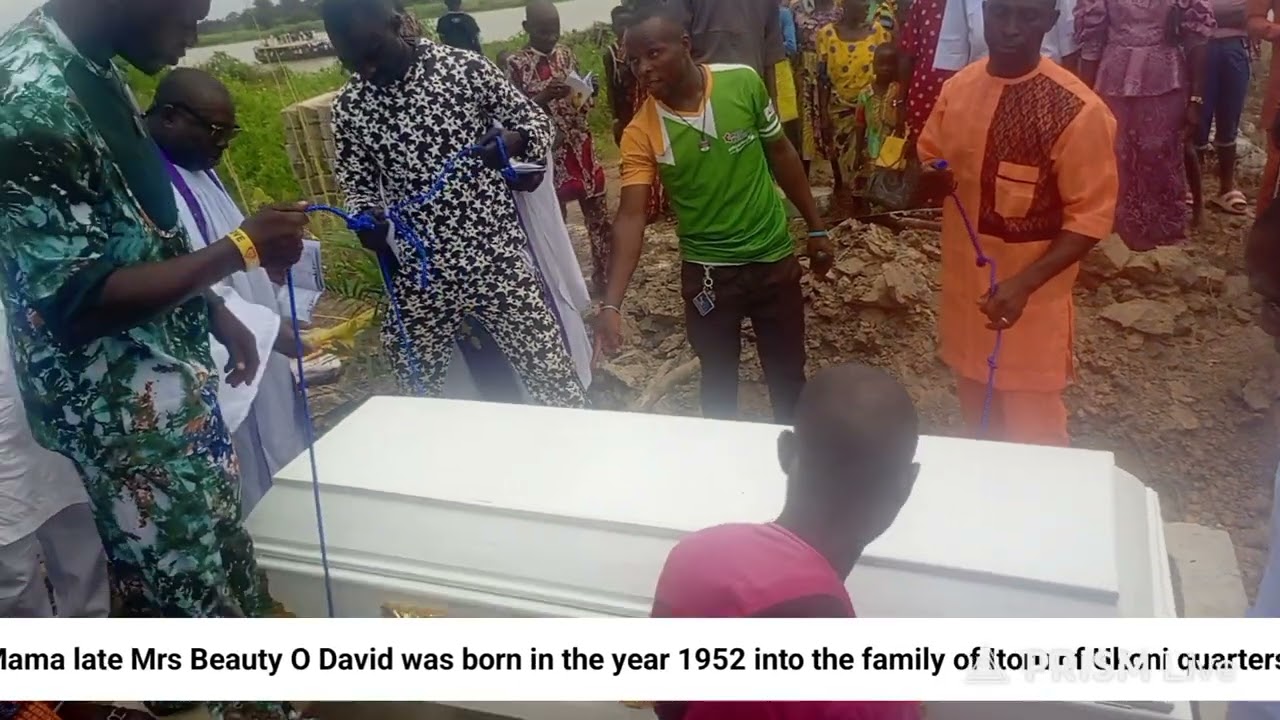 Late Mrs Beauty O David burial party 