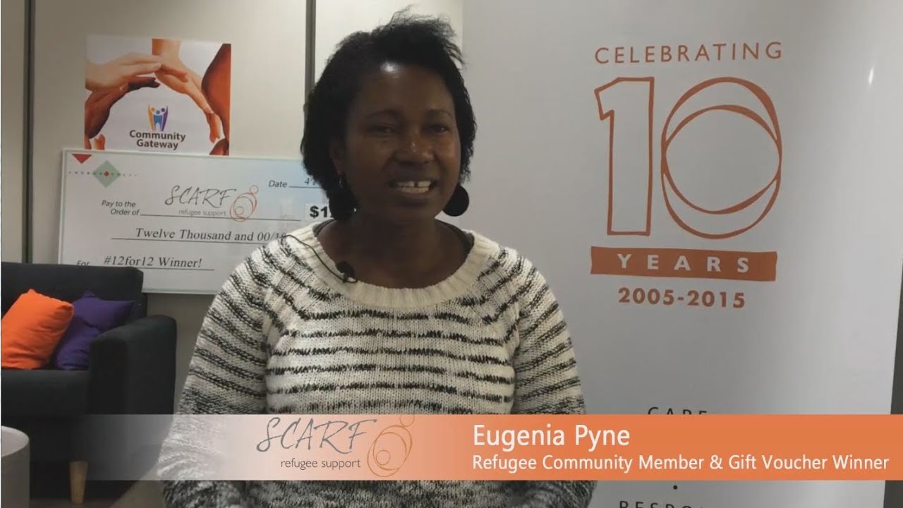 #12for12 Winner SCARF Eugenia Pyne