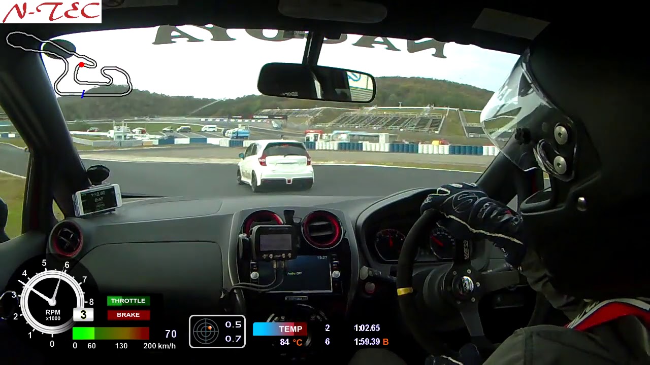 11/7  模擬レースにて『E12改TB ｖｓ E12改NA60GT仕様』