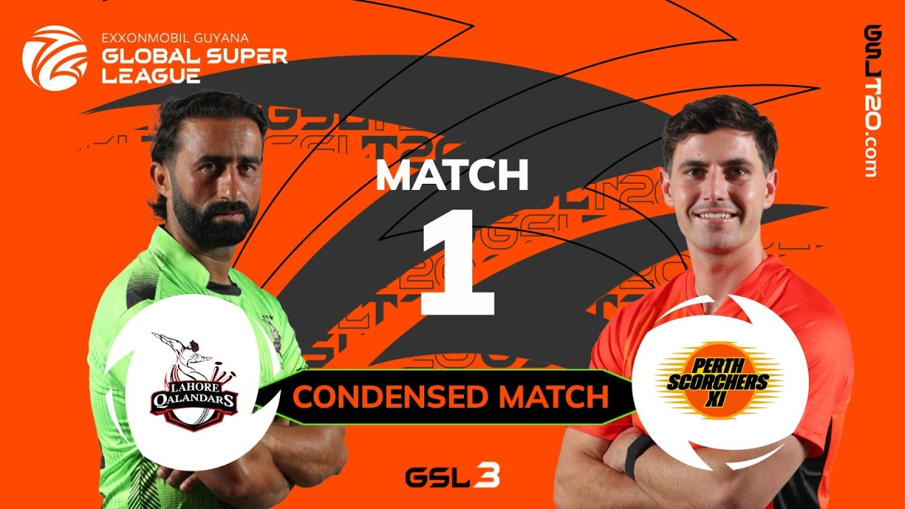 Condensed Match Highlights | Lahore Qalandars vs Perth Scorchers XI | GSL 2026