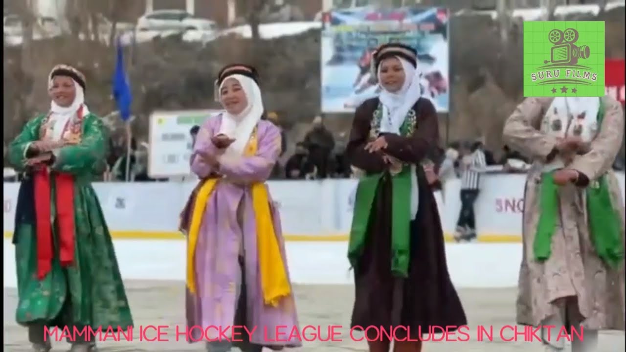Mamani Ice hockey League Concludes at Takmatan Ice Hockey rink Chiktan UT Ladakh 