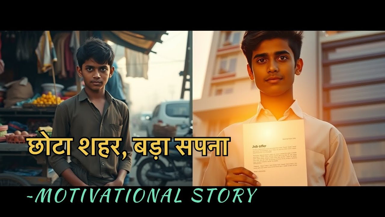 छोटा शहर, बड़ा सपना ~Motivational story | hero’s journey I victory vibe
