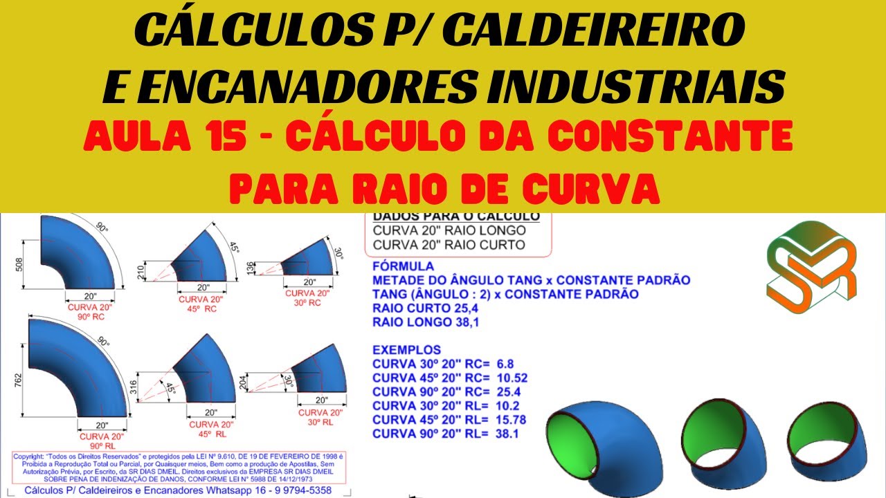 CÁLCULO DA CONSTANTE PARA RAIO DE CURVA | AULA 15