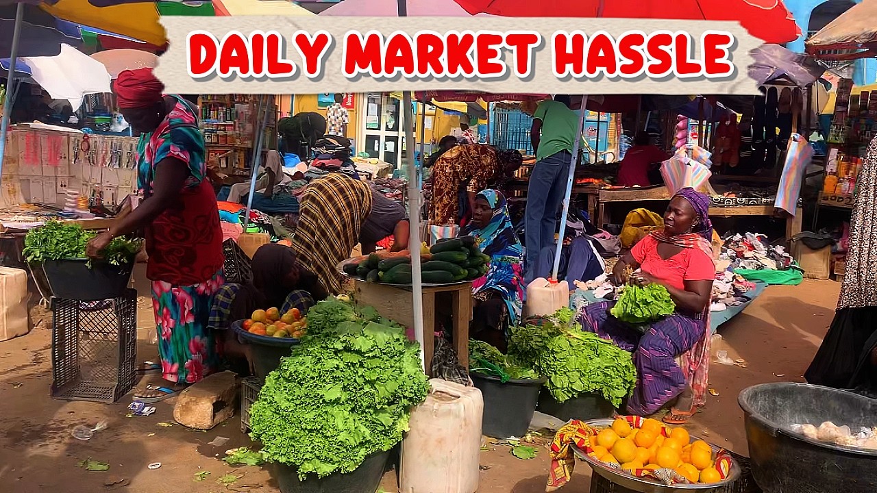 Daily Struggles of Market Vendors in Ramadan