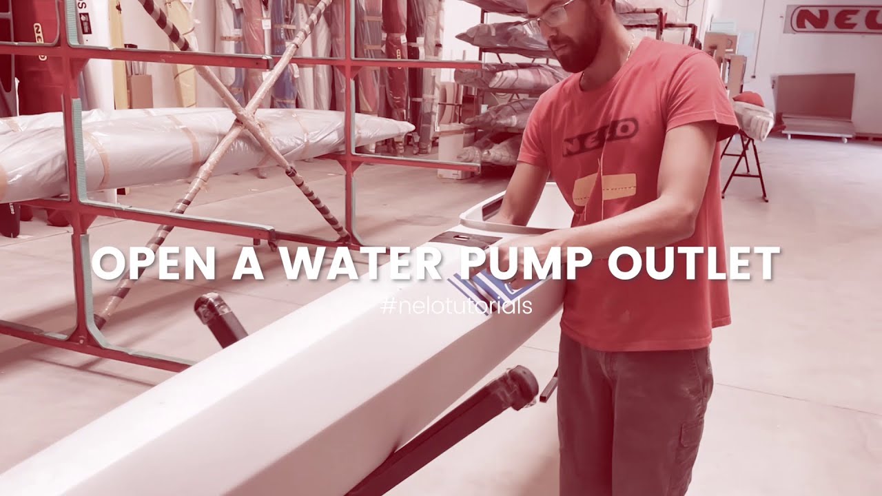 How to Make a Hole for a Water Pump Outlet in a Nelo Kayak