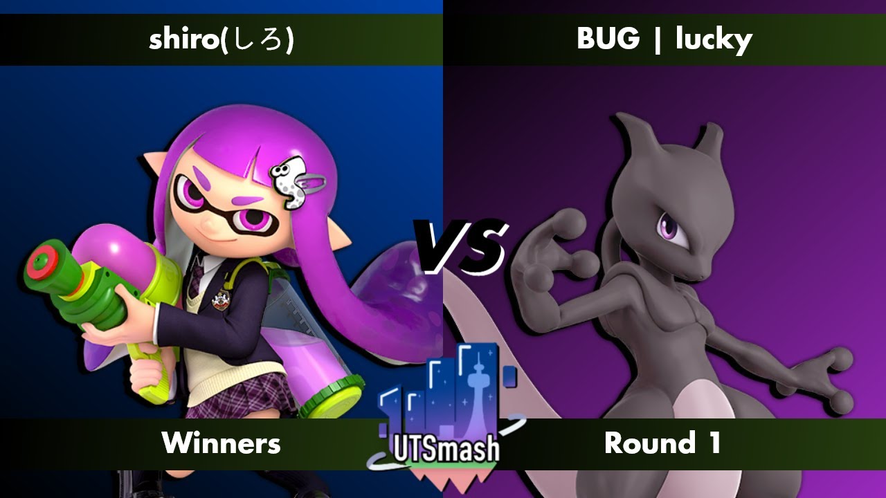 St. George Scramble #70 | shiro (Inkling) vs lucky (Mewtwo) | Winners Round 1