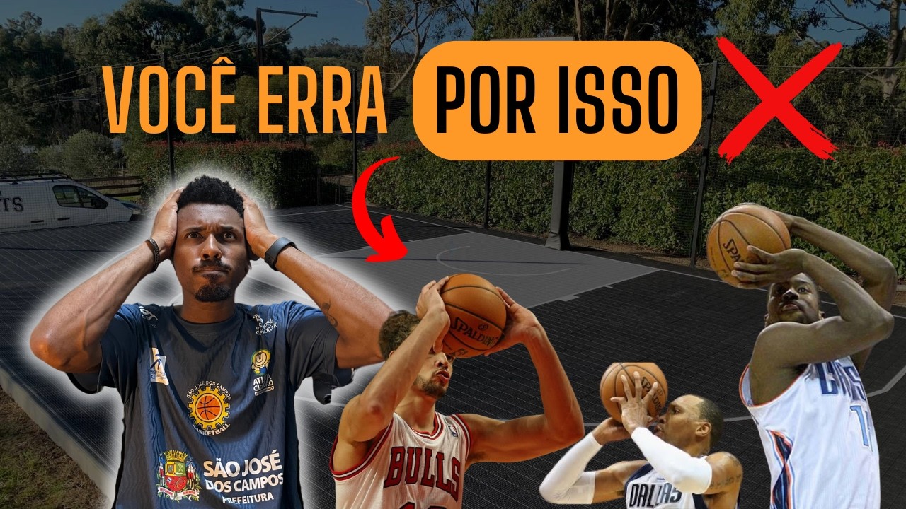 5 ERROS que te impedem de MELHORAR seu ARREMESSO