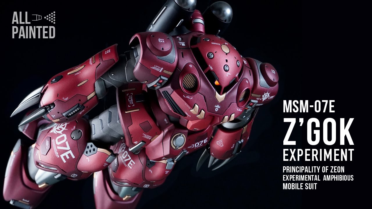 #034【ガンプラ全塗装】HG Z'GOK E（HGズゴック E）