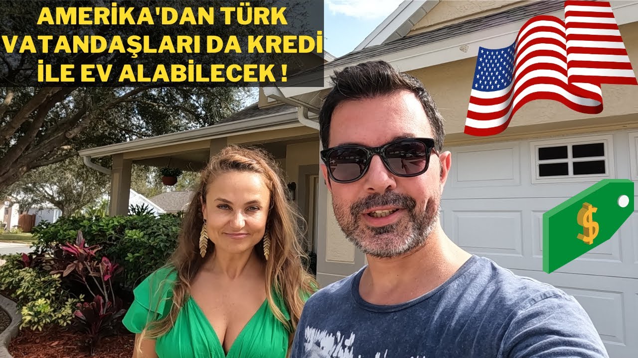 AMERİKA'DAN ARTIK KREDİ İLE TÜRK VATANDAŞLARI DA EV ALABİLECEK ! | FLORIDA | TAMPA | RIVERVIEW