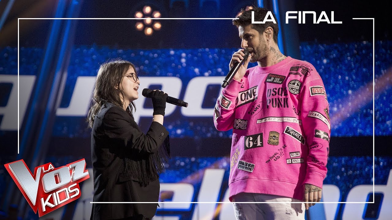 Melendi y Sofía Esteban cantan 'Fuiste tú' | Final | La Voz Kids Antena 3 2019