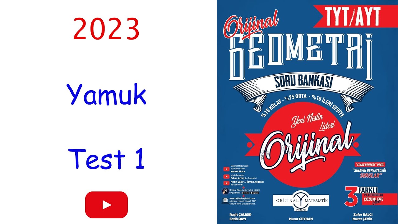 Orijinal geometri Yamuk test 1