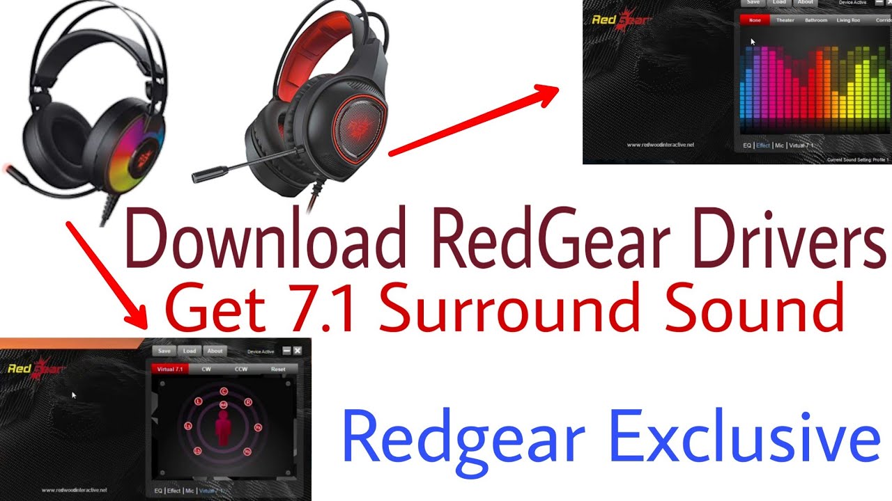 Redgear Headphone or Mouse Driver/Software/Application Download. [HINDI]
