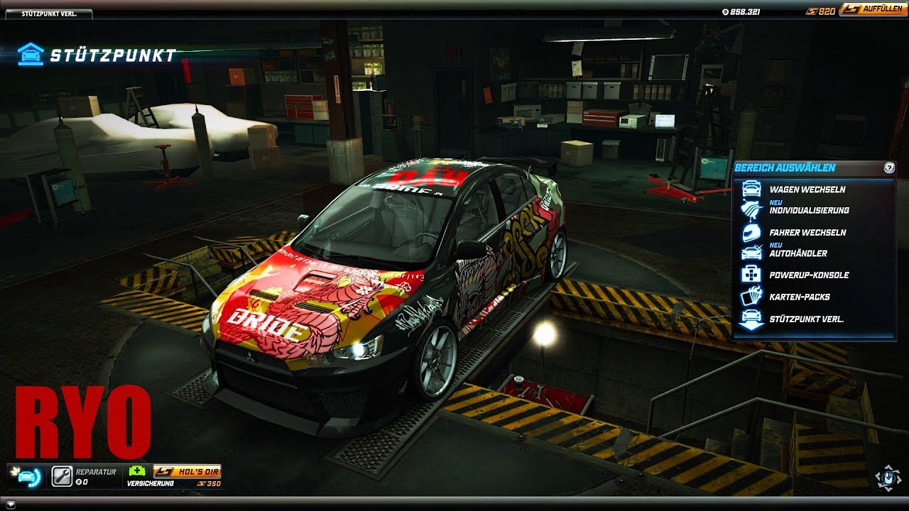 NFS WORLD: RYO's Mitsubishi Evolution X ★ NFS PRO STREET | Car Pack