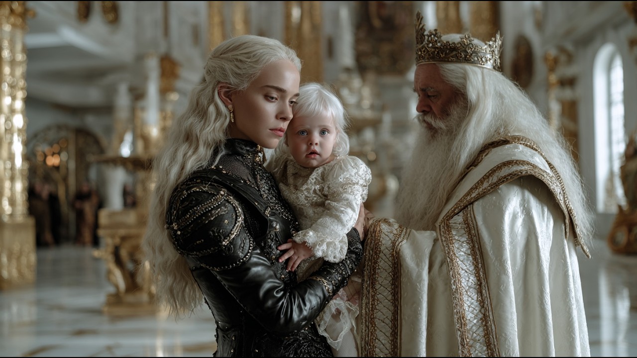 The Tiny Alien Princess Murmured, “Mom… That’s Him” — Silence Swept the Palace in Awe | HFY | HFY