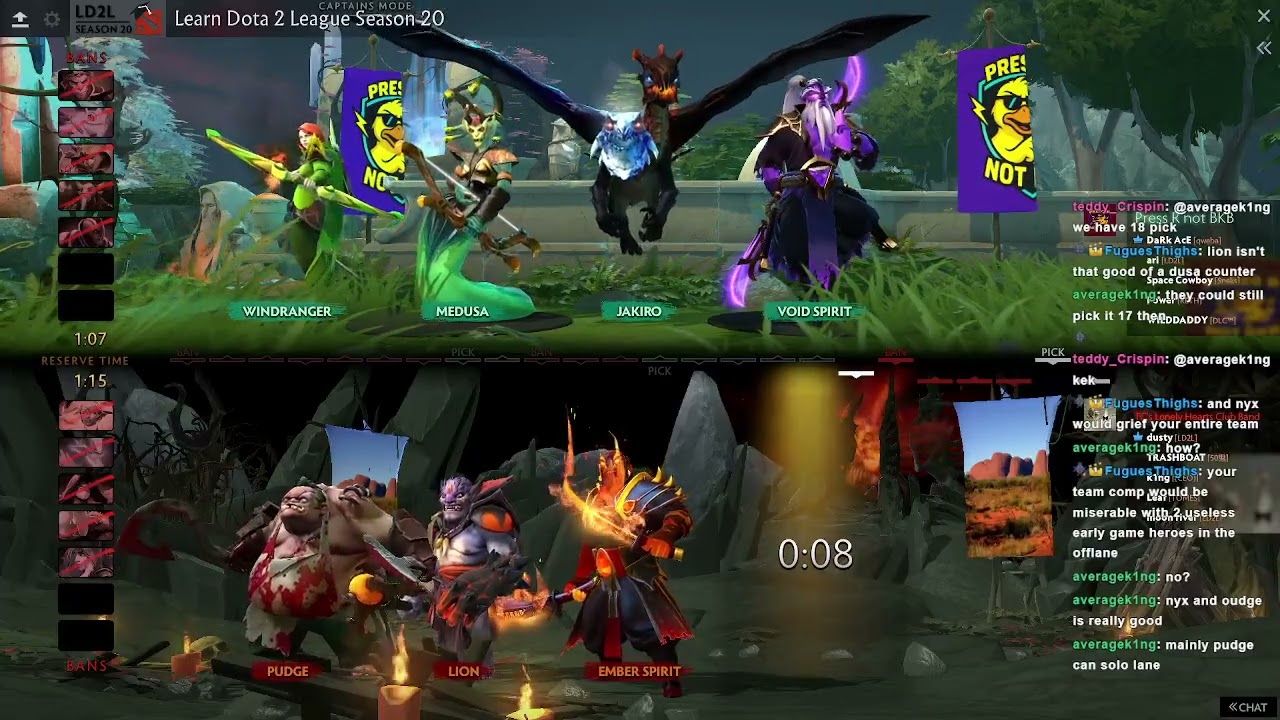 LD2L Fall 25 Mini Week 2: DaRk AcE vs Dusty