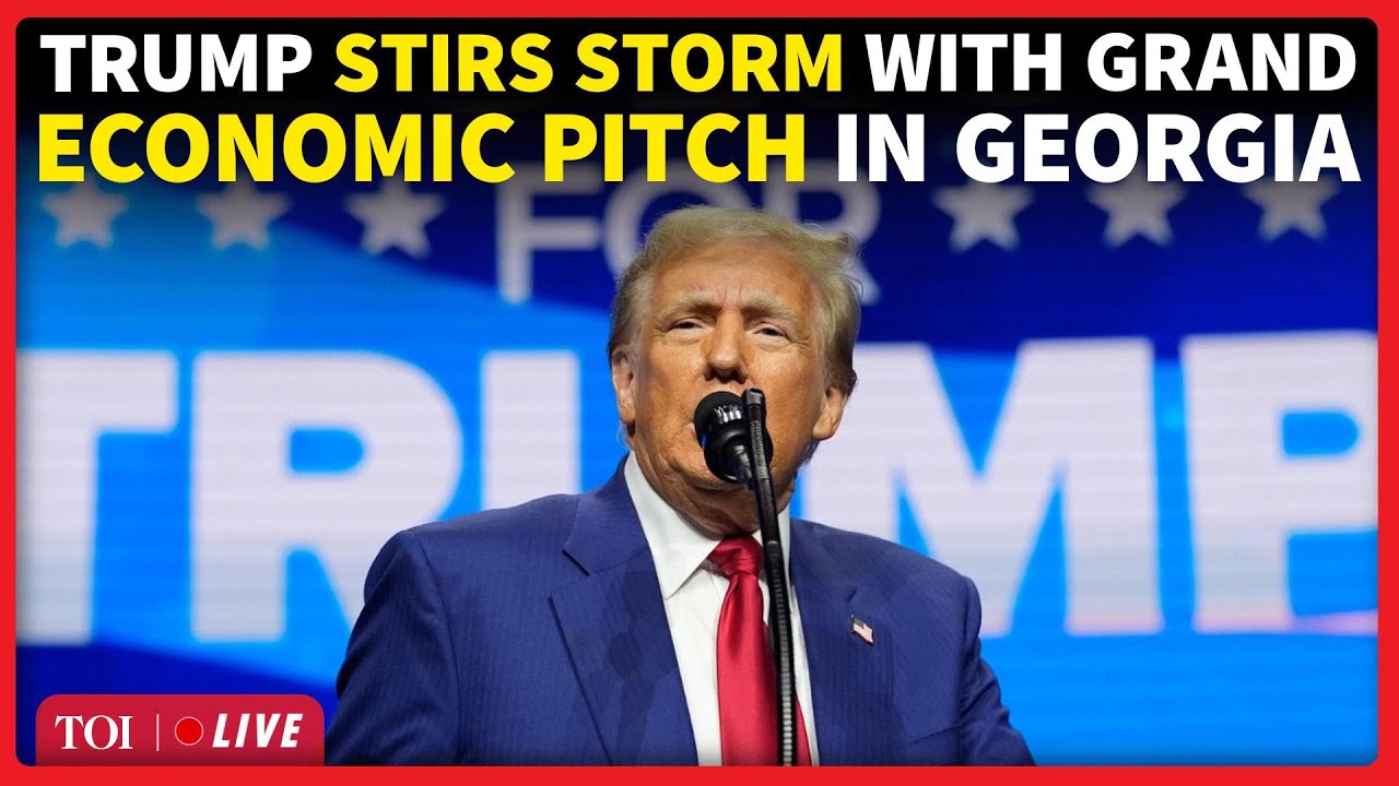 Trump LIVE | US President Unleashes Bold Economic Vision At Tense Georgia Rally; &lsquo;We Will 100%&hellip;&rsquo;