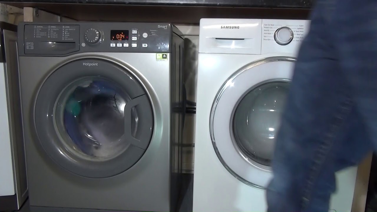 Spin race No.119 : Hotpoint vs samsung 1400rpm