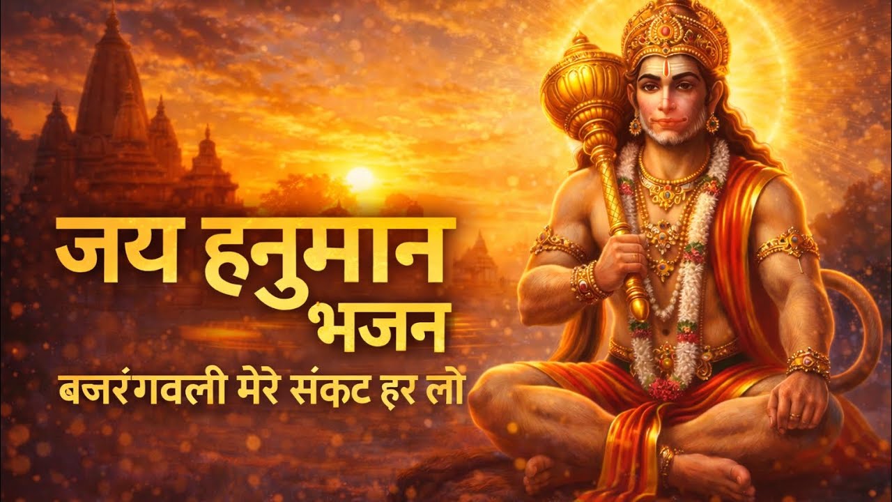 हनुमान जी का सुपरहिट भजन 🚩| बजरंगबली मेरे संकट हर लो🙏🏻 | जय हनुमान भक्ति गीत✨