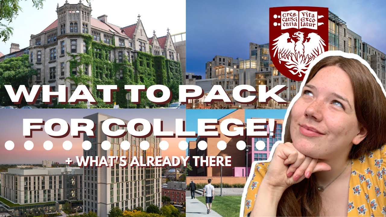 What to Pack for College (and What's Already There) - UChicago!