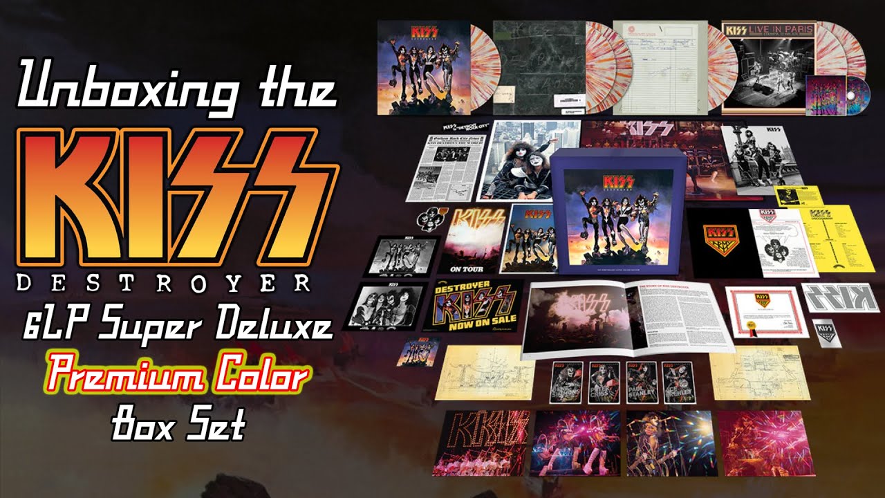 Unboxing the KISS - Destroyer 6LP Super Deluxe Premium Color Box Set | Vinyl Community