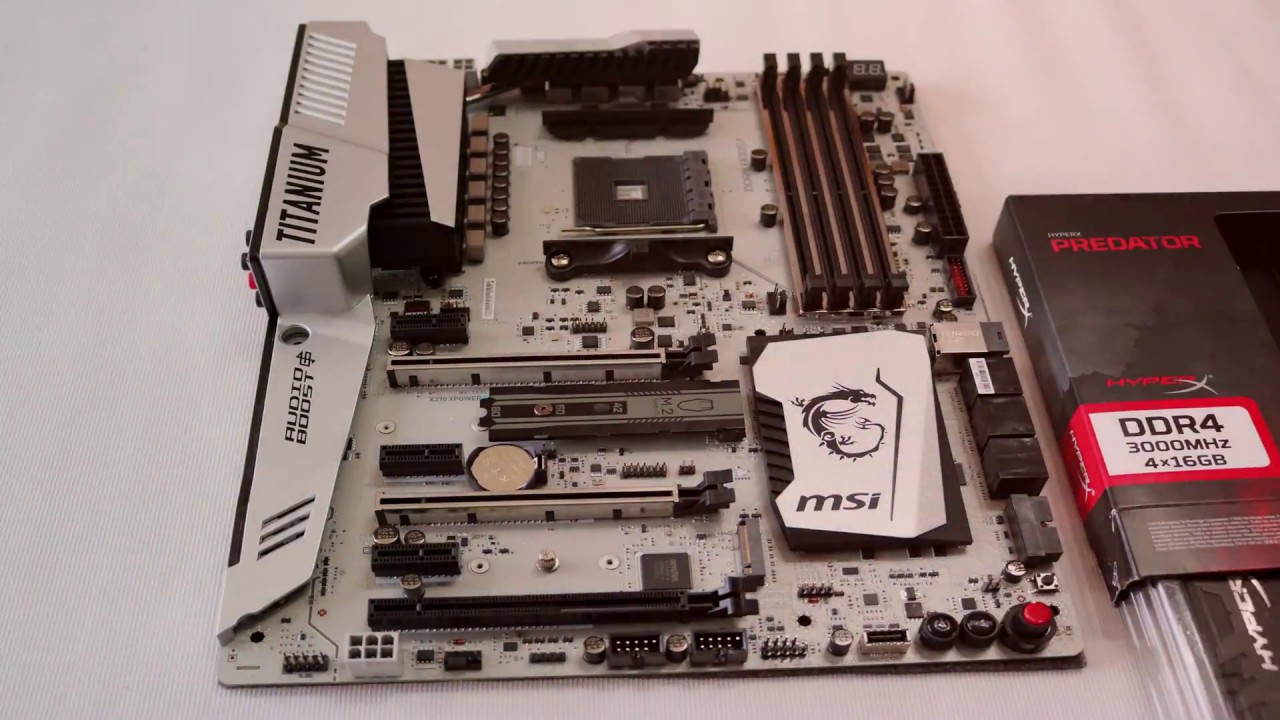 MSI X370 XPOWER GAMING TITANIUM